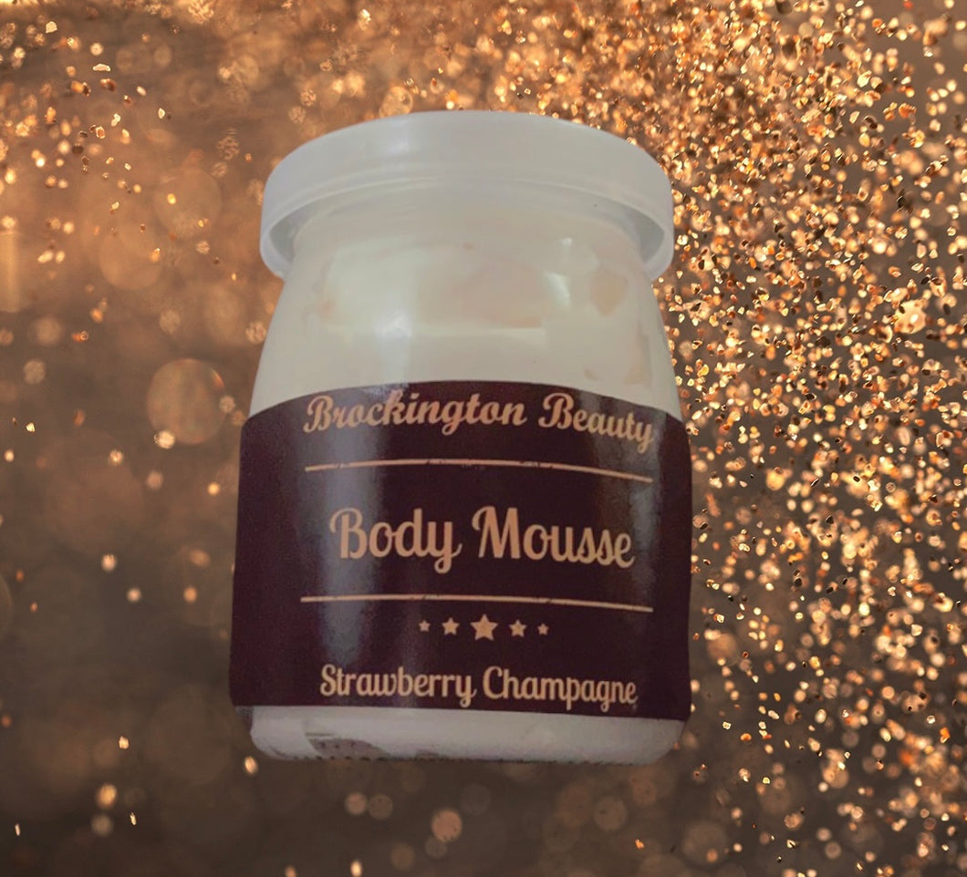 Strawberry Champagne Body Mousse